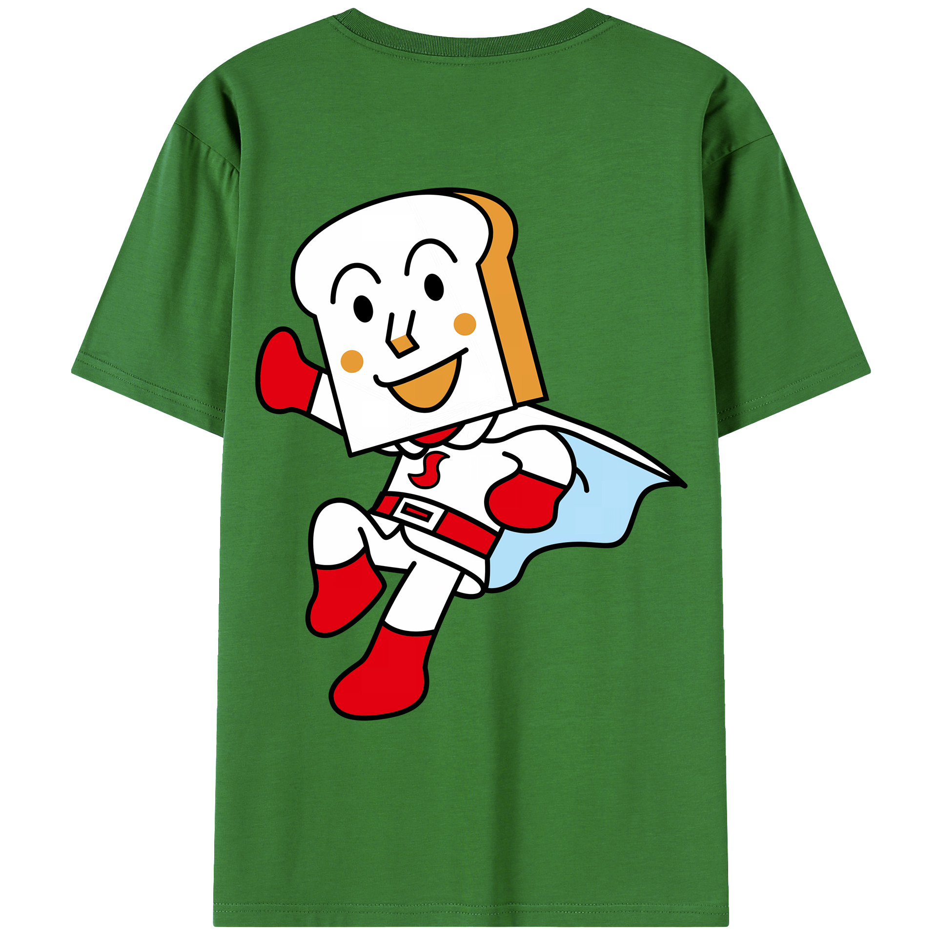 （画像用） アンパンマン Anpanman レディース半袖Tシャツ(バックプリント)
